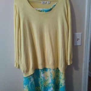 Ladies sweater/skirt set